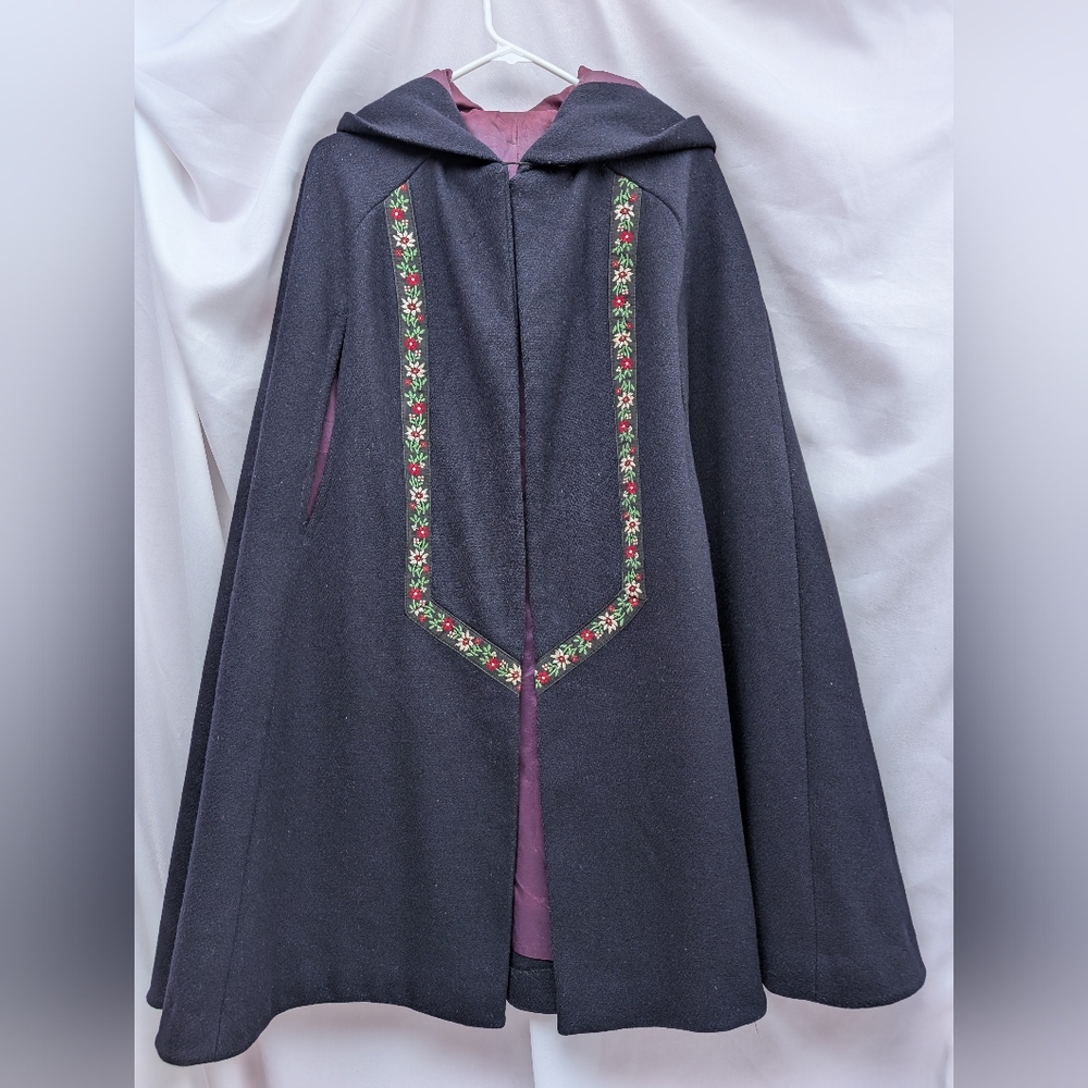 Vintage Hooded Cape